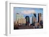 The Nashville skyline as Viewed from the west side and 5 stories above ground-null-Framed Photographic Print