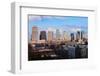 The Nashville skyline as Viewed from the west side and 5 stories above ground-null-Framed Photographic Print