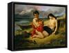 The Natchez, 1823–24 and 1835-Eugene Delacroix-Framed Stretched Canvas