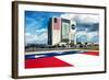 The National Aeronautics and Space Administration Building - NASA - United States - USA-Philippe Hugonnard-Framed Photographic Print