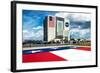 The National Aeronautics and Space Administration Building - NASA - United States - USA-Philippe Hugonnard-Framed Photographic Print