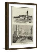 The National Armada Tercentenary Commemoration Memorial at Plymouth-null-Framed Giclee Print