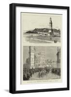 The National Armada Tercentenary Commemoration Memorial at Plymouth-null-Framed Giclee Print