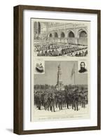 The National Armada Tercentenary Commemoration Memorial at Plymouth-null-Framed Giclee Print