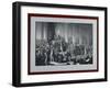 The National Assembly in Paulskirche, Frankfurt Am Main, Engraved by Eduard Meyer and Gerhard…-Paul Buerde-Framed Giclee Print