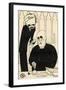 The National Assembly: the Archbishop of Canterbury and Lord Hugh Cecil-Powys Evans-Framed Art Print