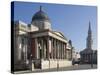 The National Gallery and St. Martins in the Fields, Trafalgar Square, London-James Emmerson-Stretched Canvas