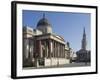 The National Gallery and St. Martins in the Fields, Trafalgar Square, London-James Emmerson-Framed Photographic Print