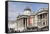 The National Gallery, the Art Museum on Trafalgar Square, London, England, United Kingdom, Europe-Stuart Forster-Framed Stretched Canvas