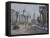 The National Gallery - Trafalgar Square in About 1920, 2008-John Sutton-Framed Stretched Canvas