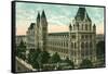 The National History Museum, London-null-Framed Stretched Canvas
