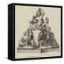 The National Memorial to the Prince Consort, Asia, by J H Foley, Ra-null-Framed Stretched Canvas