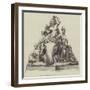 The National Memorial to the Prince Consort, Asia, by J H Foley, Ra-null-Framed Giclee Print