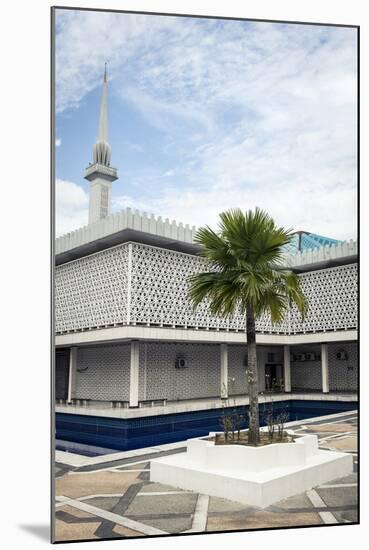 The National Mosque of Malaysia, Kuala Lumpur, Malaysia, Southeast Asia, Asia-Andrew Taylor-Mounted Photographic Print