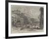 The National Mourning in Broadway, New York, for the Death of President Lincoln-null-Framed Giclee Print