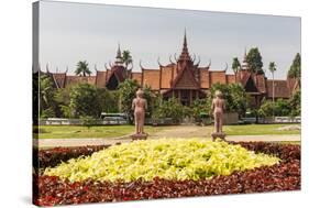 The National Museum of Cambodia in the Capital City of Phnom Penh, Cambodia, Indochina-Michael Nolan-Stretched Canvas