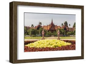 The National Museum of Cambodia in the Capital City of Phnom Penh, Cambodia, Indochina-Michael Nolan-Framed Photographic Print