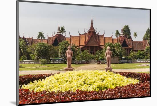 The National Museum of Cambodia in the Capital City of Phnom Penh, Cambodia, Indochina-Michael Nolan-Mounted Photographic Print