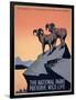 The National Parks Preserve Wild Life, ca. 1936-1939-J^ Hirt-Framed Art Print