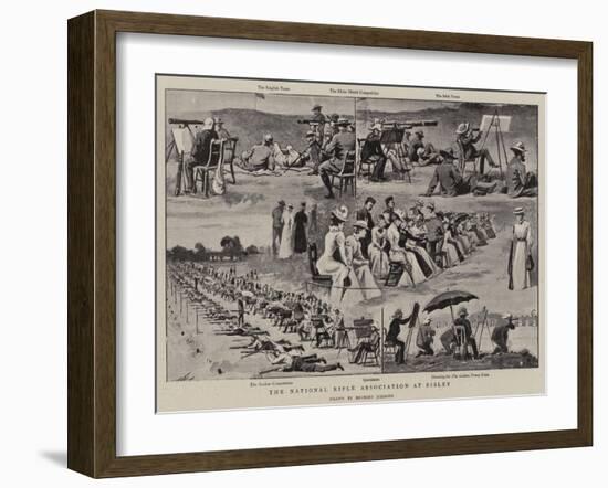 The National Rifle Association at Bisley-Herbert Johnson-Framed Giclee Print