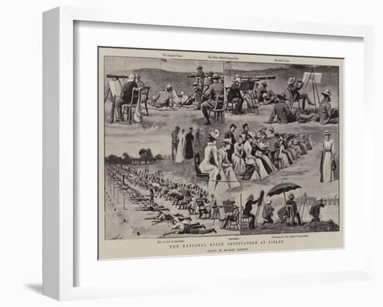 The National Rifle Association at Bisley-Herbert Johnson-Framed Giclee Print