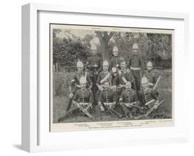 The National Rifle Association Meeting at Bisley, the Cape Team-null-Framed Giclee Print