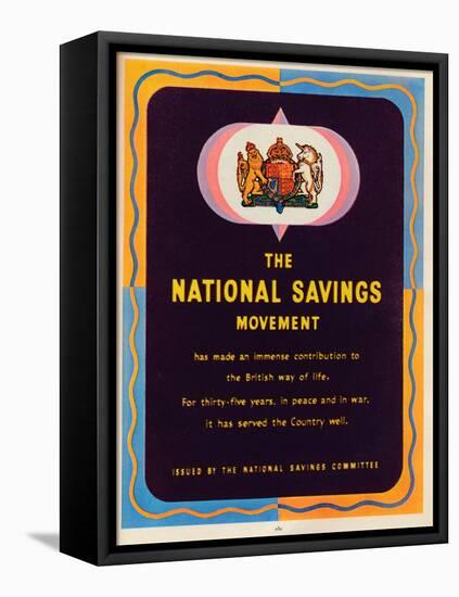 The National Savings Movement, 1951-null-Framed Stretched Canvas