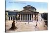 The National Theatre and Maximilian Strasse, Munich, Germany, 1925-null-Stretched Canvas