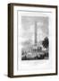 The National Washington Monument, Washington DC, USA, 1855-AC Warren-Framed Giclee Print