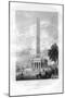 The National Washington Monument, Washington DC, USA, 1855-AC Warren-Mounted Giclee Print