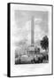 The National Washington Monument, Washington DC, USA, 1855-AC Warren-Framed Stretched Canvas