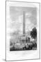 The National Washington Monument, Washington DC, USA, 1855-AC Warren-Mounted Giclee Print