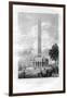 The National Washington Monument, Washington DC, USA, 1855-AC Warren-Framed Giclee Print