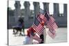 The National World War II Memorial in Washington, Dc.-Jon Hicks-Stretched Canvas