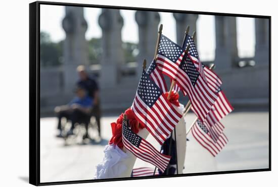 The National World War II Memorial in Washington, Dc.-Jon Hicks-Framed Stretched Canvas