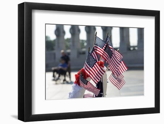 The National World War II Memorial in Washington, Dc.-Jon Hicks-Framed Photographic Print