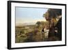 The Native Village on the River, 1900-null-Framed Giclee Print