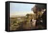 The Native Village on the River, 1900-null-Framed Stretched Canvas