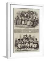 The Natives of Ceylon-null-Framed Giclee Print