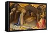 The Nativity, 1406-10-Lorenzo Monaco-Framed Stretched Canvas