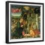 The Nativity, 1465-70 (Oil on Panel)-Fra Filippo Lippi-Framed Giclee Print