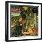 The Nativity, 1465-70 (Oil on Panel)-Fra Filippo Lippi-Framed Giclee Print