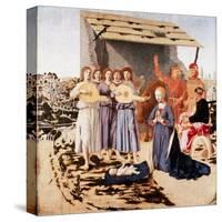 The Nativity, 1470-1475-Piero della Francesca-Stretched Canvas