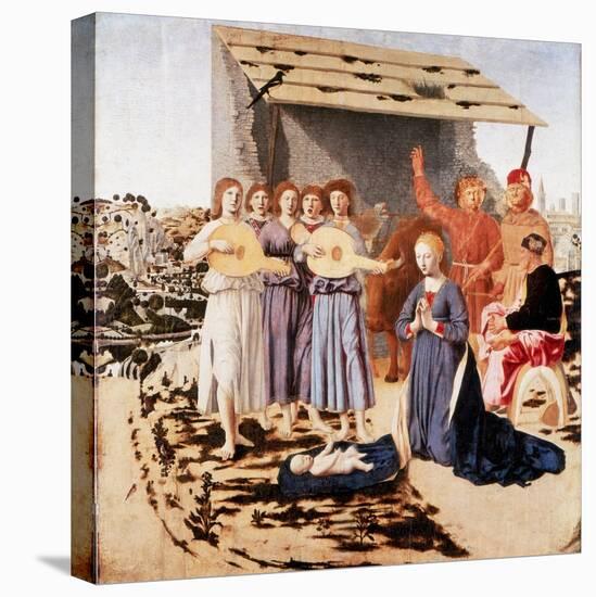 The Nativity, 1470-1475-Piero della Francesca-Stretched Canvas