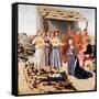 The Nativity, 1470-1475-Piero della Francesca-Framed Stretched Canvas