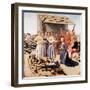 The Nativity, 1470-1475-Piero della Francesca-Framed Giclee Print