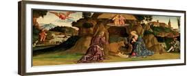 The Nativity, 1480s-Antoniazzo Romano-Framed Giclee Print