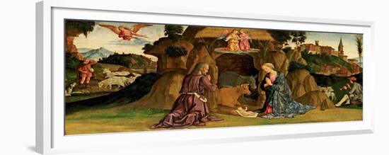 The Nativity, 1480s-Antoniazzo Romano-Framed Giclee Print