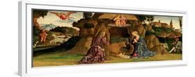 The Nativity, 1480s-Antoniazzo Romano-Framed Giclee Print