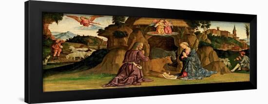 The Nativity, 1480s-Antoniazzo Romano-Framed Giclee Print